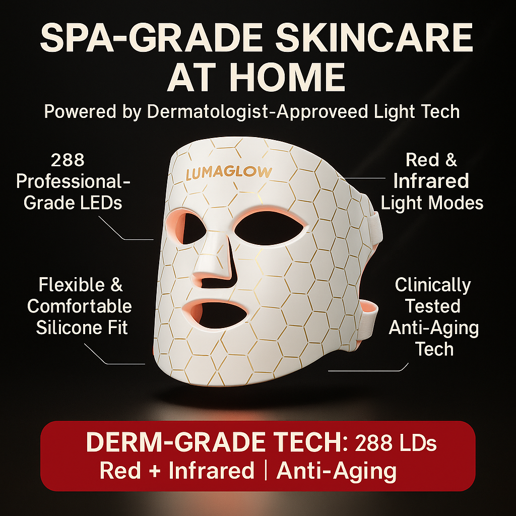 LumaGlow 7-Color LED Mask – Light Therapy for Radiant Skin