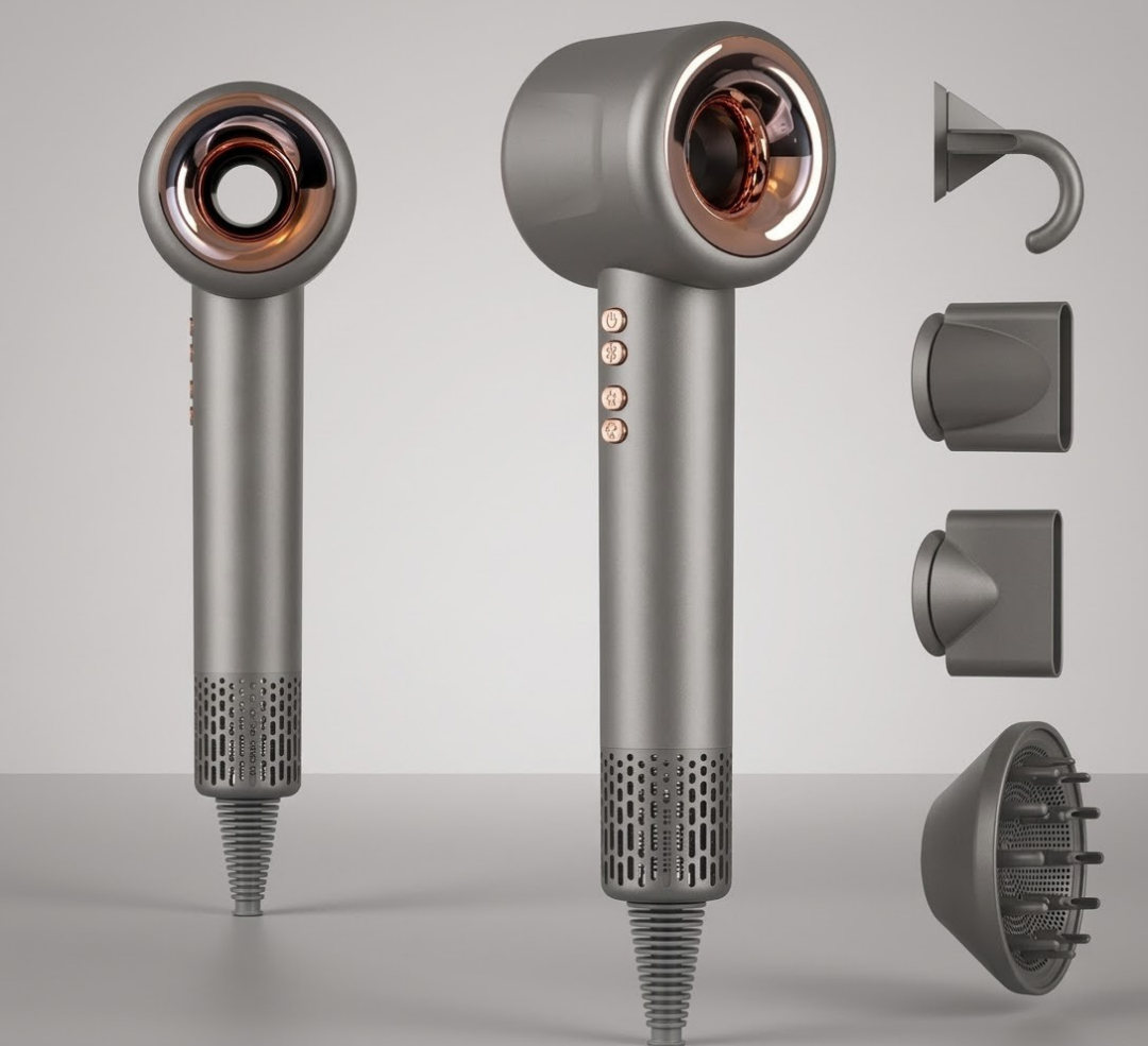 AEROVELLA Smart Ionic Hair Dryer – Frizz Free Hair