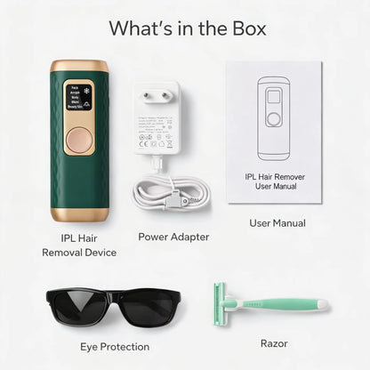 Gloreine IPL Hair Removal Device for Silky Skin