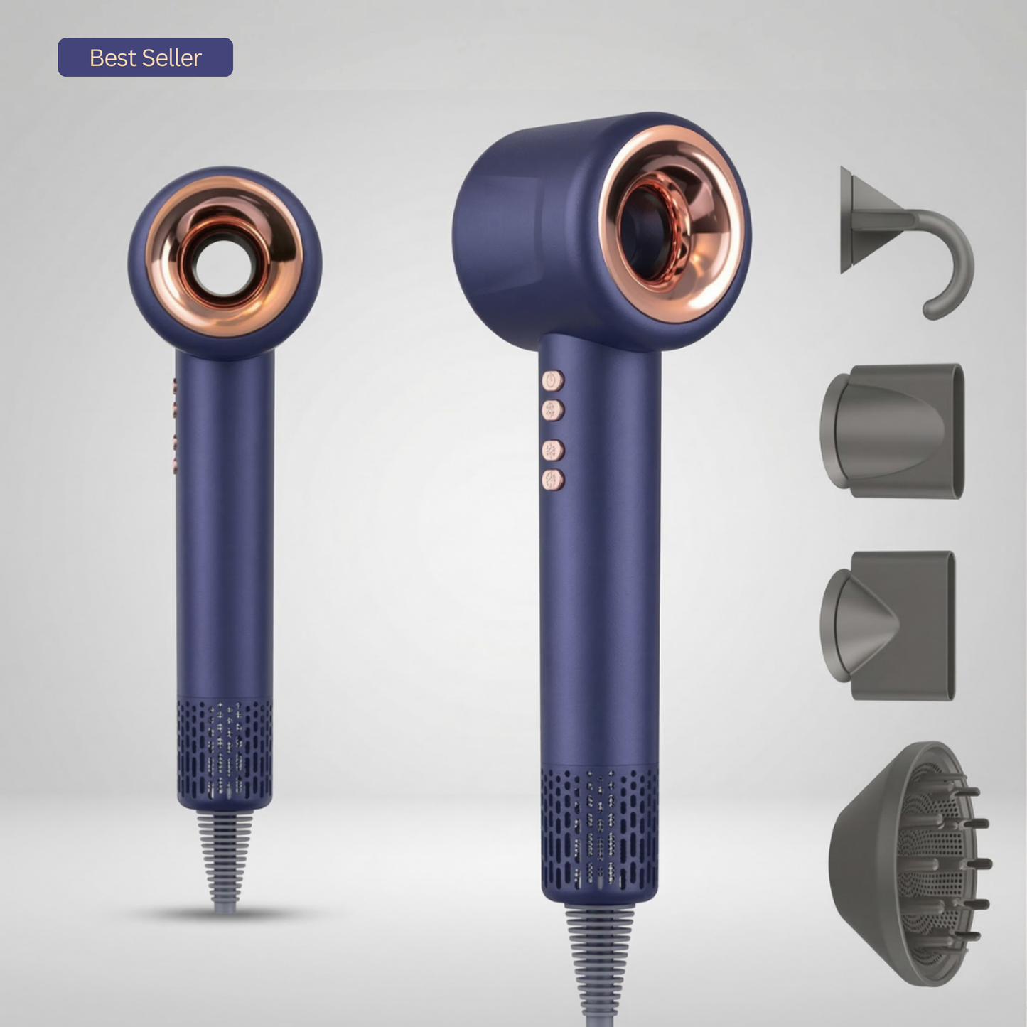 AEROVELLA Smart Ionic Hair Dryer – Frizz Free Hair