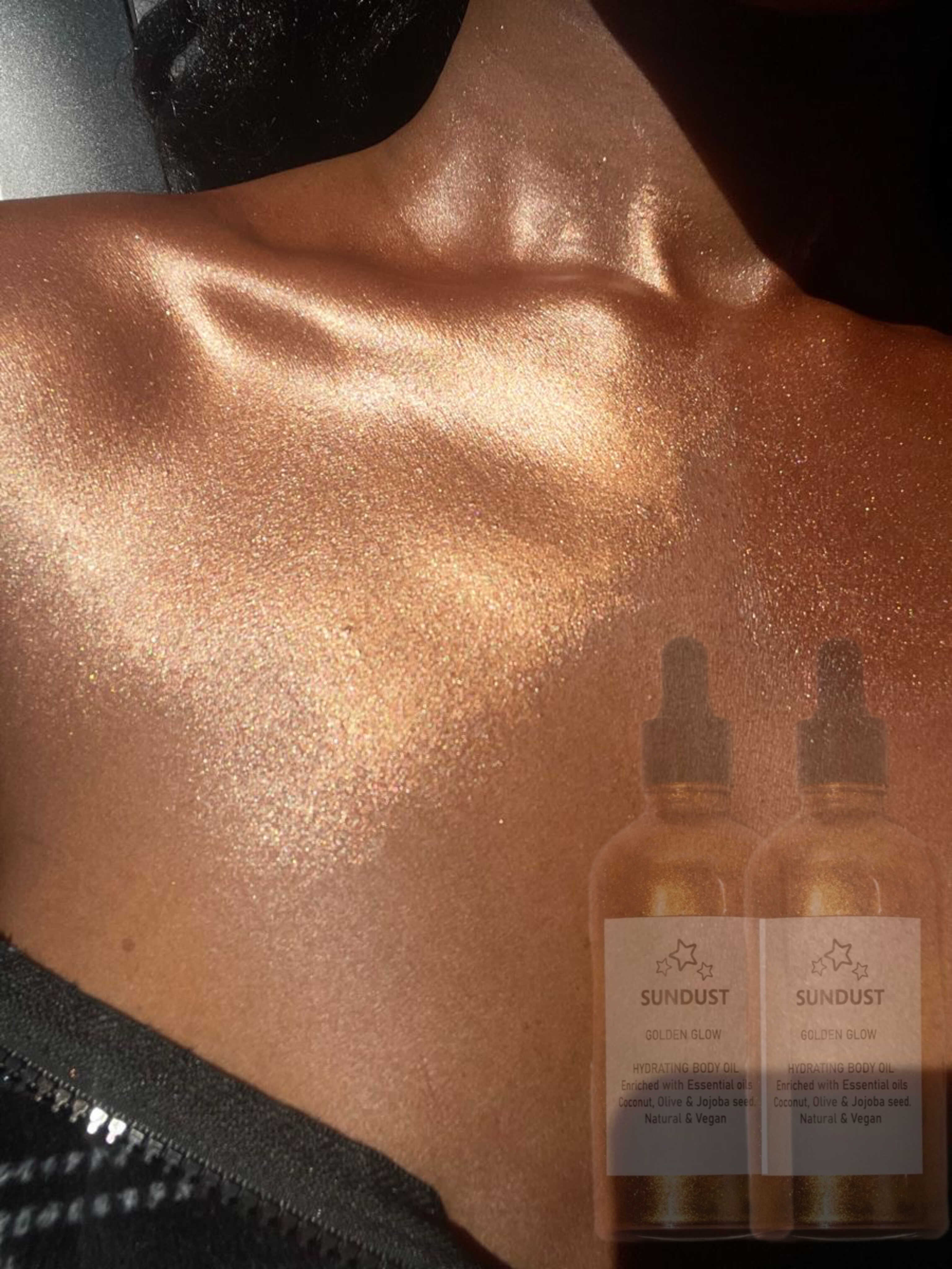 ILUMINADOR CORPORAL BRONCEADOR PREMIUM SUNDUST✨🤎